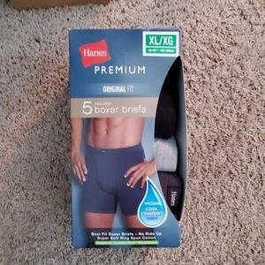 Hanes XL premium boxer briefs